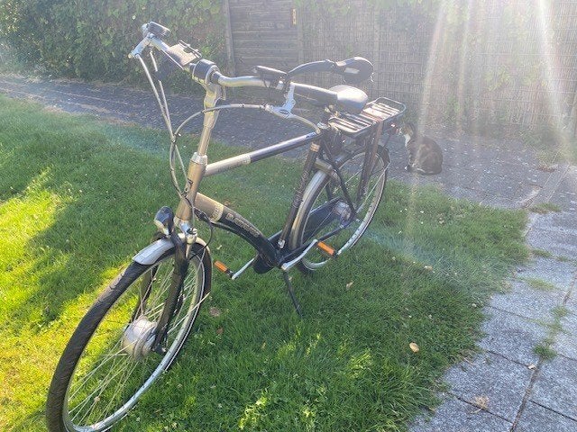 Batavus fiets voorzien van E bike kit / accu, Ophalen, Gebruikt, Versnellingen, Batavus