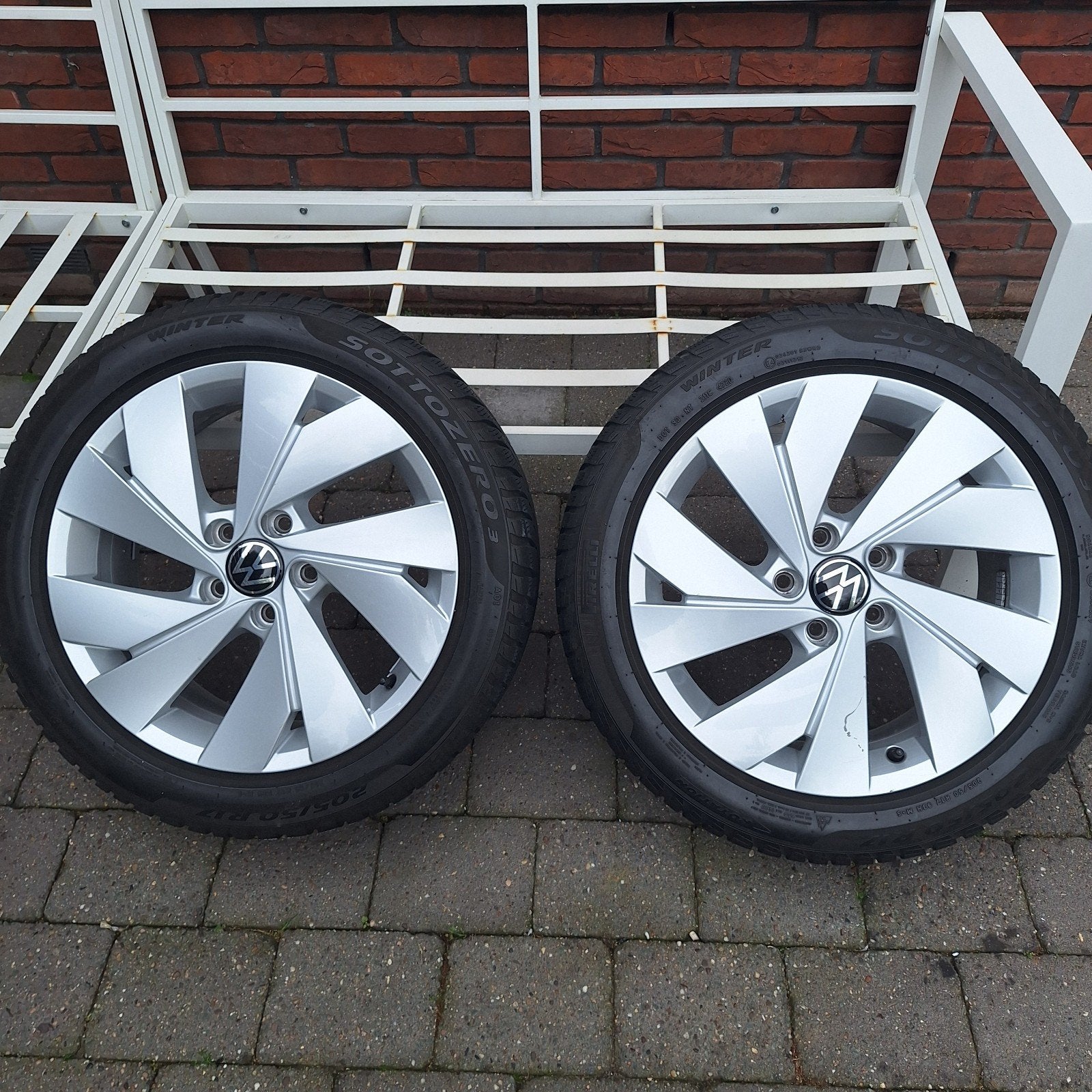 17 inch velgen met Pirelli Sottozero 3 winterbanden, Auto-onderdelen, Ophalen, Gebruikt, Banden en Velgen, 17 inch