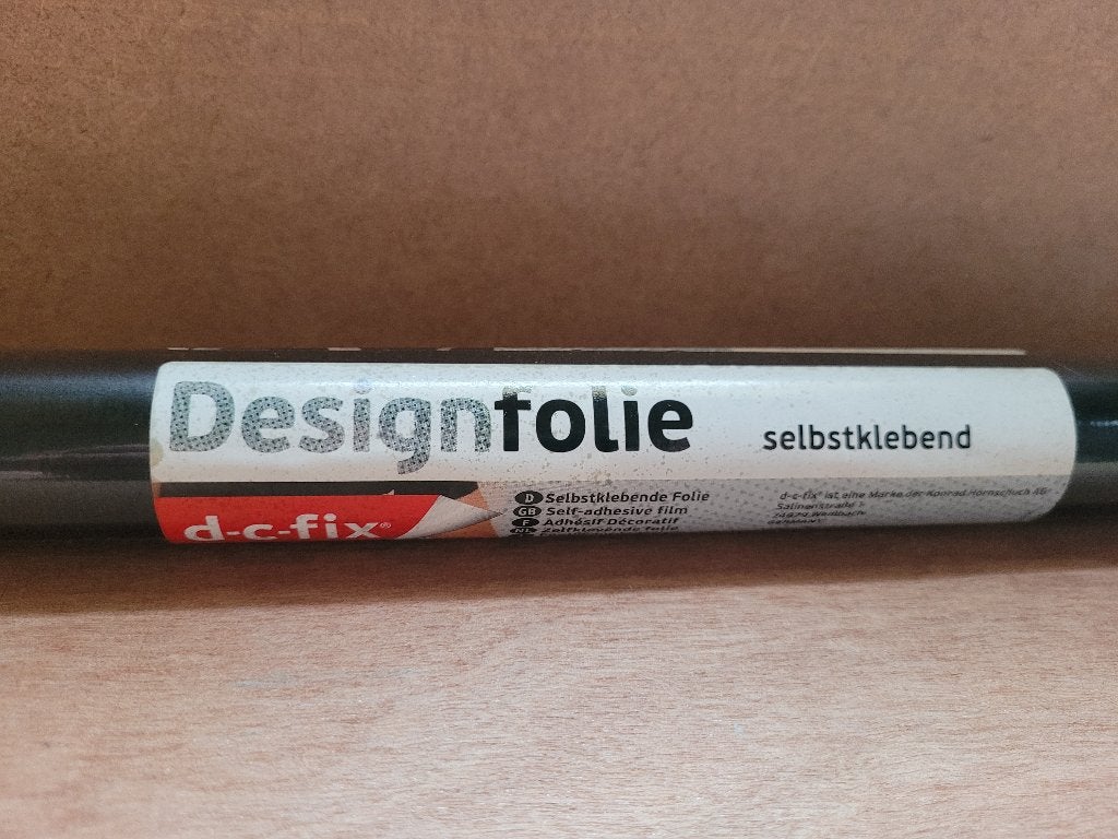 D-C-Fix zelfklevende folie mat zwart 45 x 200 cm (2 meter), Ophalen of Verzenden, Nieuw, Minder dan 5 m², Folie