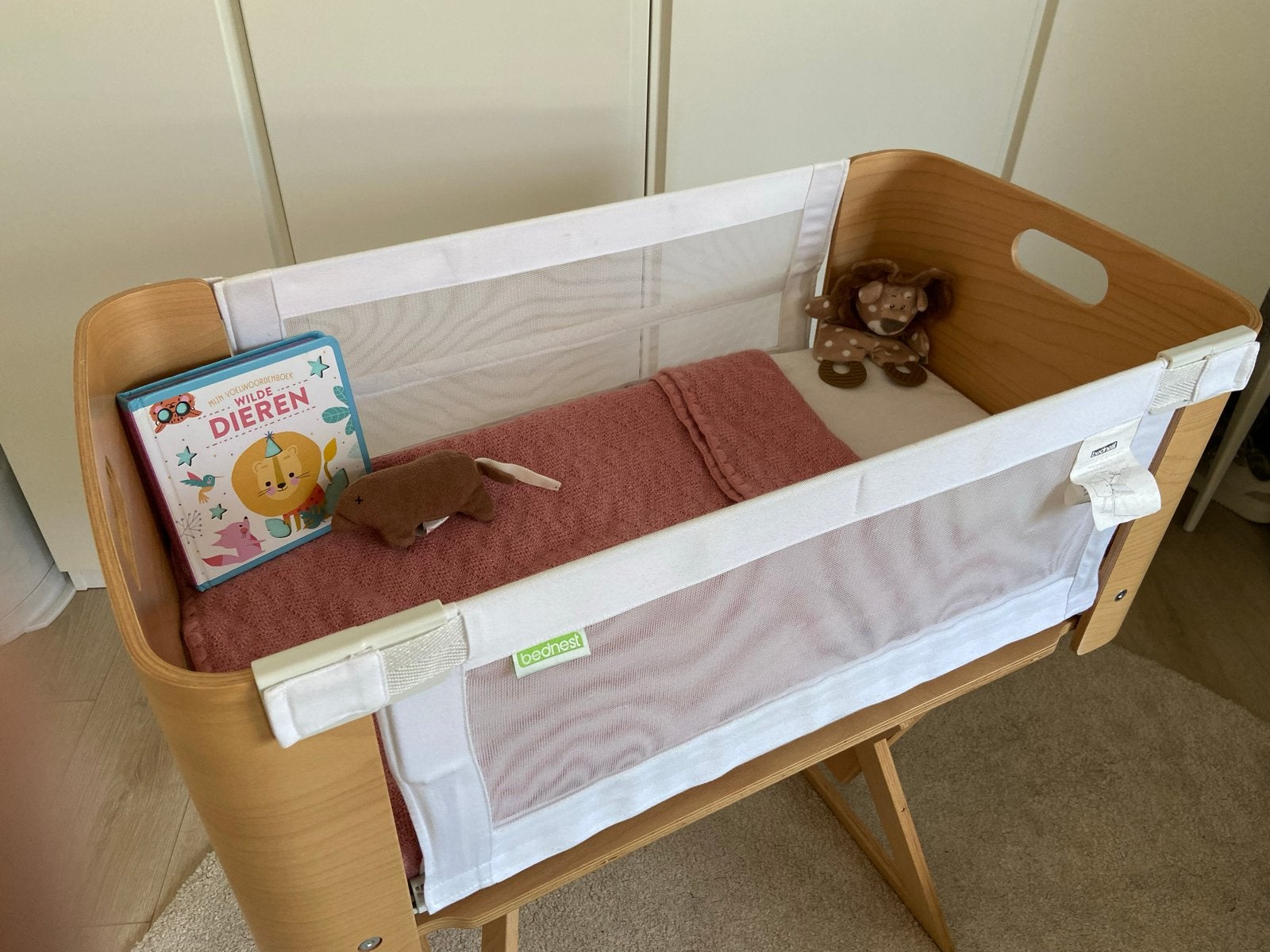 Bednest cosleeper wieg - heel goede staat, Ophalen, Gebruikt, Wieg