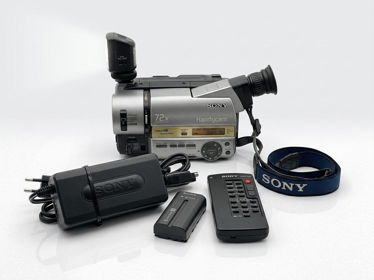 Sony Handycam CCD-TR845E VideoHi8 XR Camcorder, Audio, Tv en Foto, Videocamera's Analoog, Ophalen of Verzenden, Hi 8