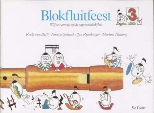 Blokfluitfeest deel  2 en 3, Gebruikt, Verzenden, Blokfluit, Artiest of Componist