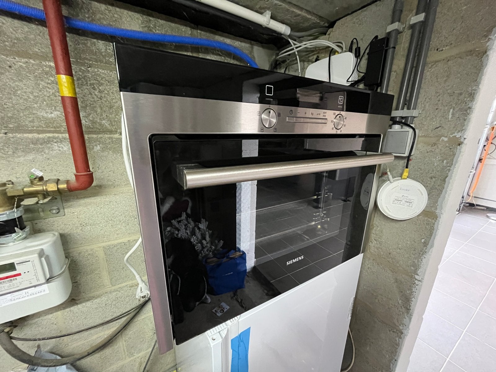 Siemens Inbouw Stoomoven (HB24D552), Witgoed en Apparatuur, Ovens, Ophalen, Siemens, Inbouw, Stoomoven
