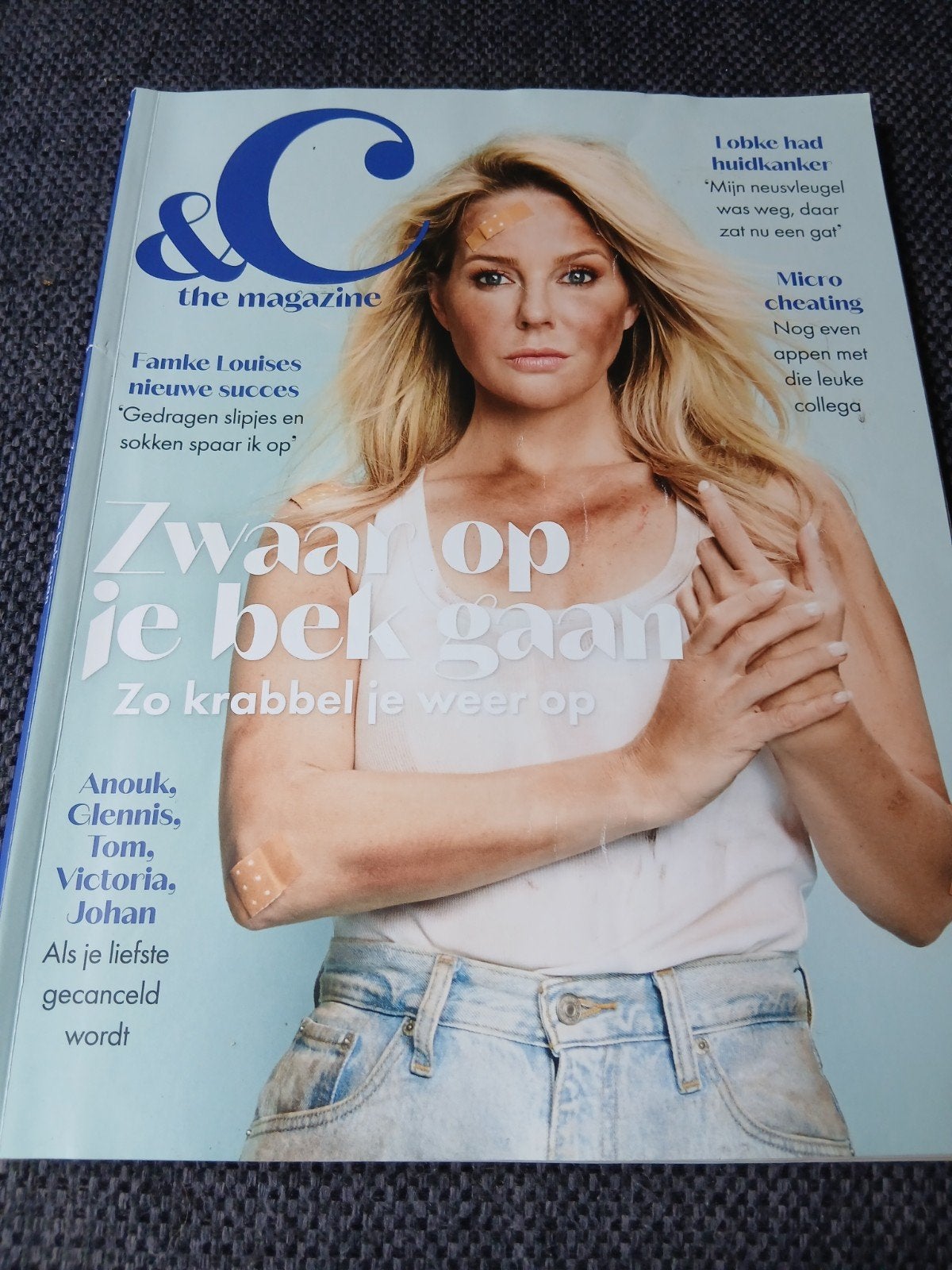 &C Magazine: Zwaar op je bek gaan, zo krabbel je weer op, Ophalen of Verzenden, Zo goed als nieuw, Glossy