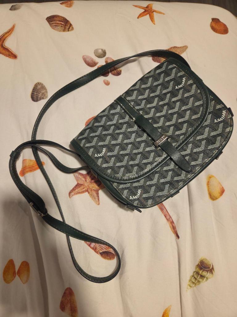 Goyard bag, Sieraden, Tassen en Uiterlijk, Tassen | Schoudertassen, Ophalen of Verzenden, Zo goed als nieuw, Groen
