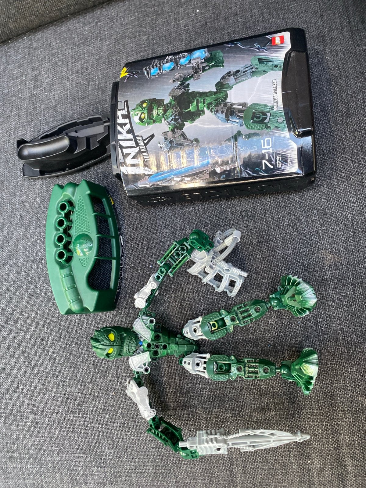 Lego Bionicle Inika Toa Kongu 8731 - Complete set, Gebruikt, Bionicle, Lego, Ophalen of Verzenden