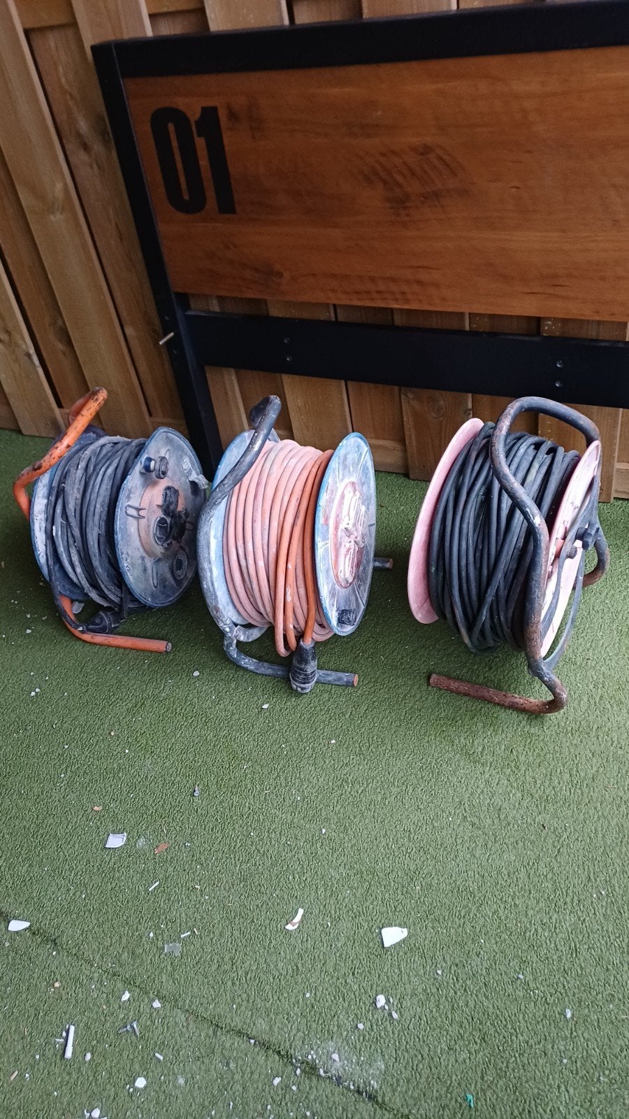 haspels, Ophalen