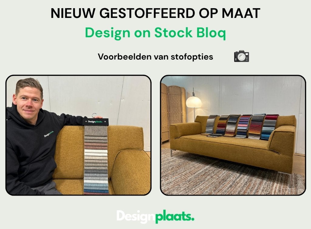 Nieuw gestoffeerde Design on Stock Bloq bank op maat, Ophalen of Verzenden, https://www.designonstock.com/, Design Bankstellen Design on Stock