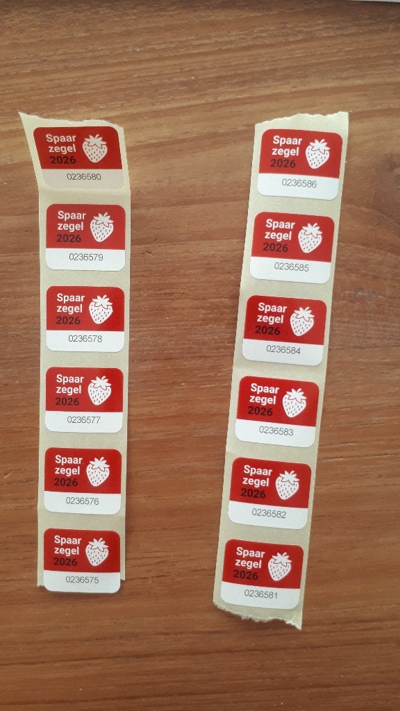 Spaaractie fruitstruikjes Ekoplaza - losse spaarzegels, Overige supermarkten, Ophalen of Verzenden