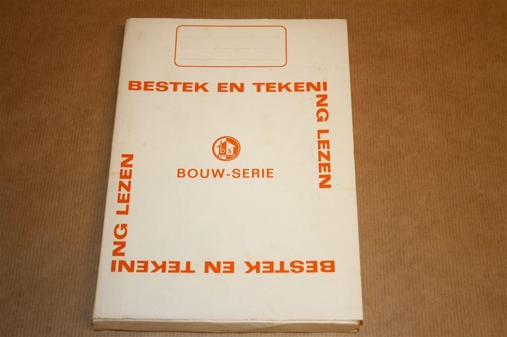 Oud schoolmateriaal - Bestek en tekeninglezen - 1965, Boeken, Ophalen of Verzenden, Zo goed als nieuw