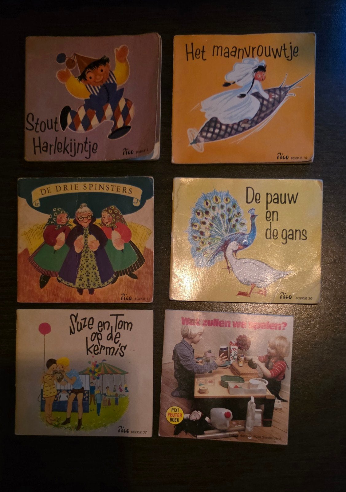 Vintage PICO Boekjes Collectie:6 Sprookjes en Verhalen €15,-, Gelezen, Jongen of Meisje, Diverse auteurs, Ophalen of Verzenden