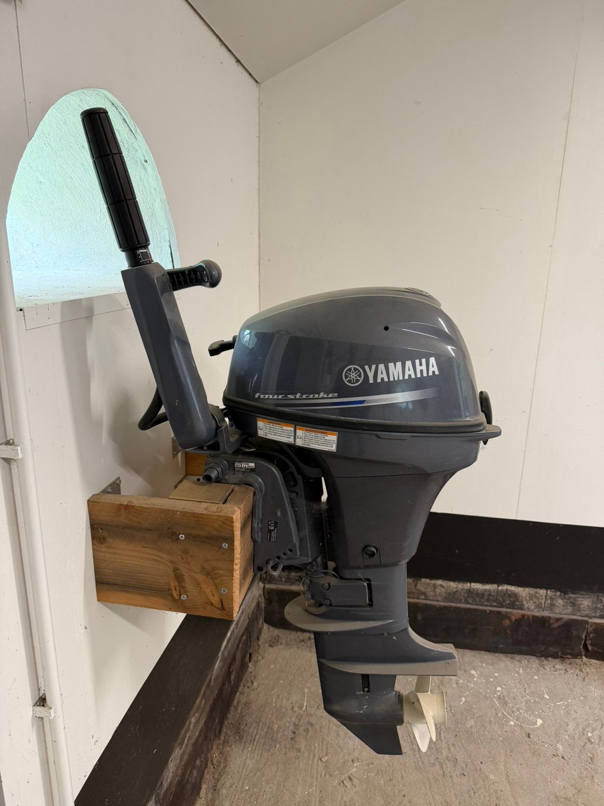 Yamaha 6pk 2 cilinder outboard, Watersport en Boten, Buiten- en Binnenboordmotoren, Ophalen, 5 tot 10 pk, Zo goed als nieuw, Buitenboordmotor