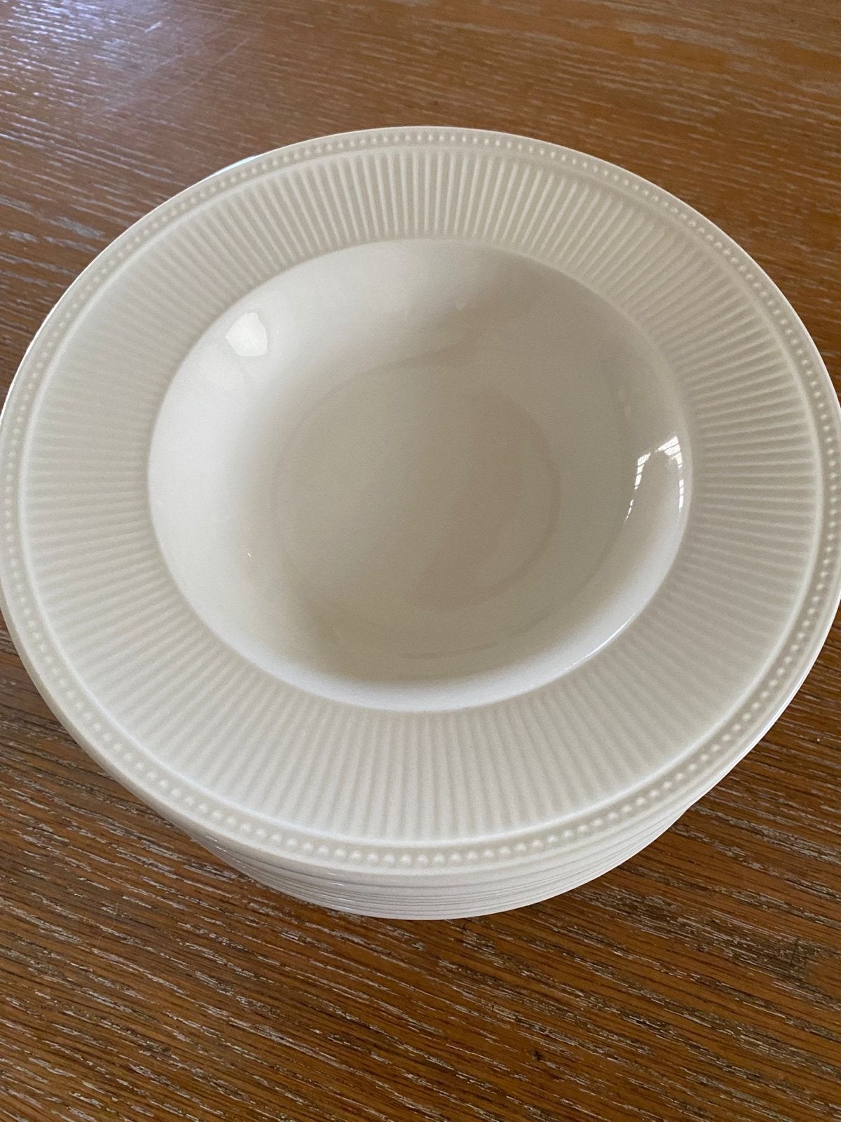 19 Wedgwood Windsor diepe borden 23 cm, Huis en Inrichting, Keuken | Servies, Ophalen, Gebruikt, Bord(en), Wedgwood