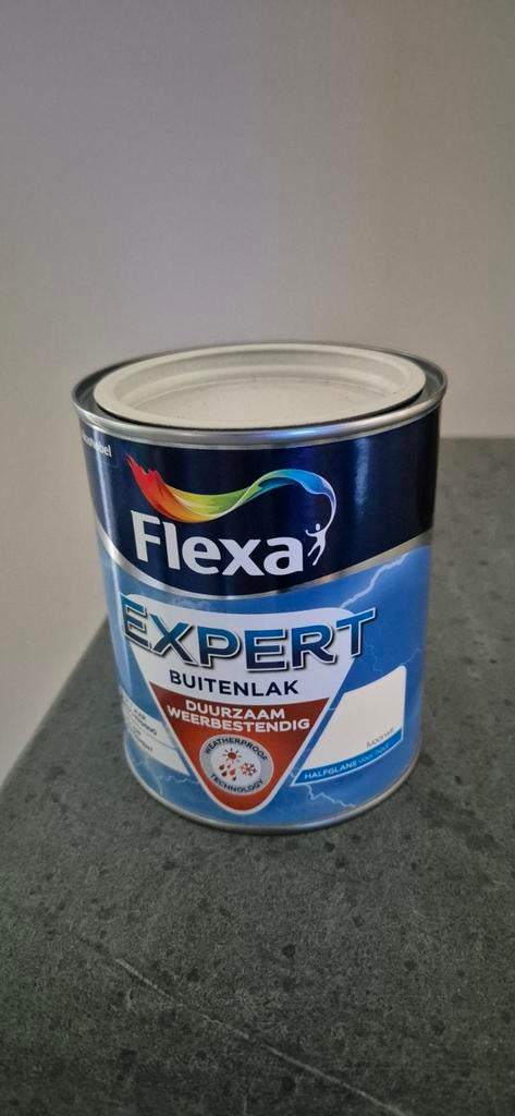 Flexa buitenlak ivoor wit zijdeglans, Ophalen of Verzenden, Nieuw, Wit