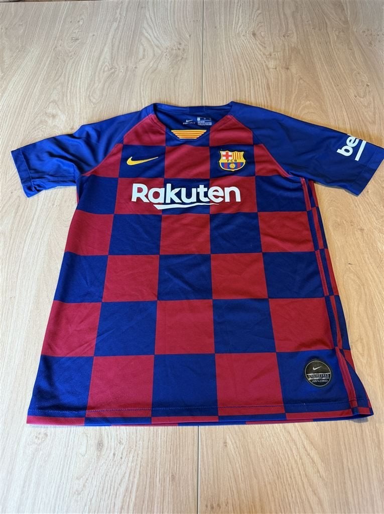 FC Barcelona 2021/22 Rakuten Voetbalshirt Maat XL 158-170 cm, Maat XS of kleiner, Ophalen of Verzenden, Zo goed als nieuw, Shirt