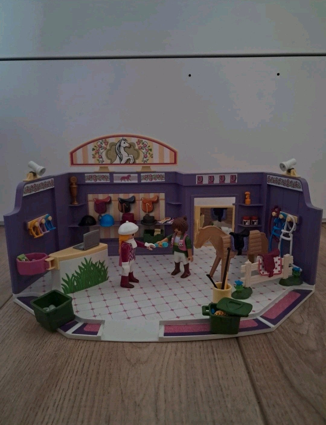 Playmobil paardenwinkel, Ophalen of Verzenden, Zo goed als nieuw, Toebehoren
