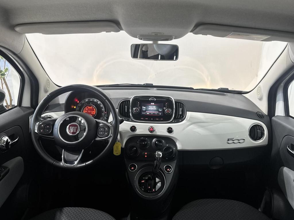Fiat 500 0.9 TwinAir Turbo Popstar|AUTOMAAT|BLUETOOTH|AIRCO, Auto's, Gebruikt, Met garantie (alle), Wit, Origineel Nederlands