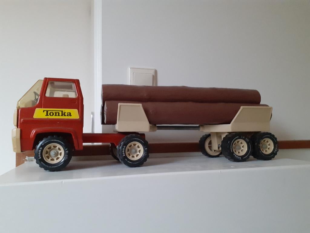 Tonka vrachtauto, Ophalen, Zo goed als nieuw