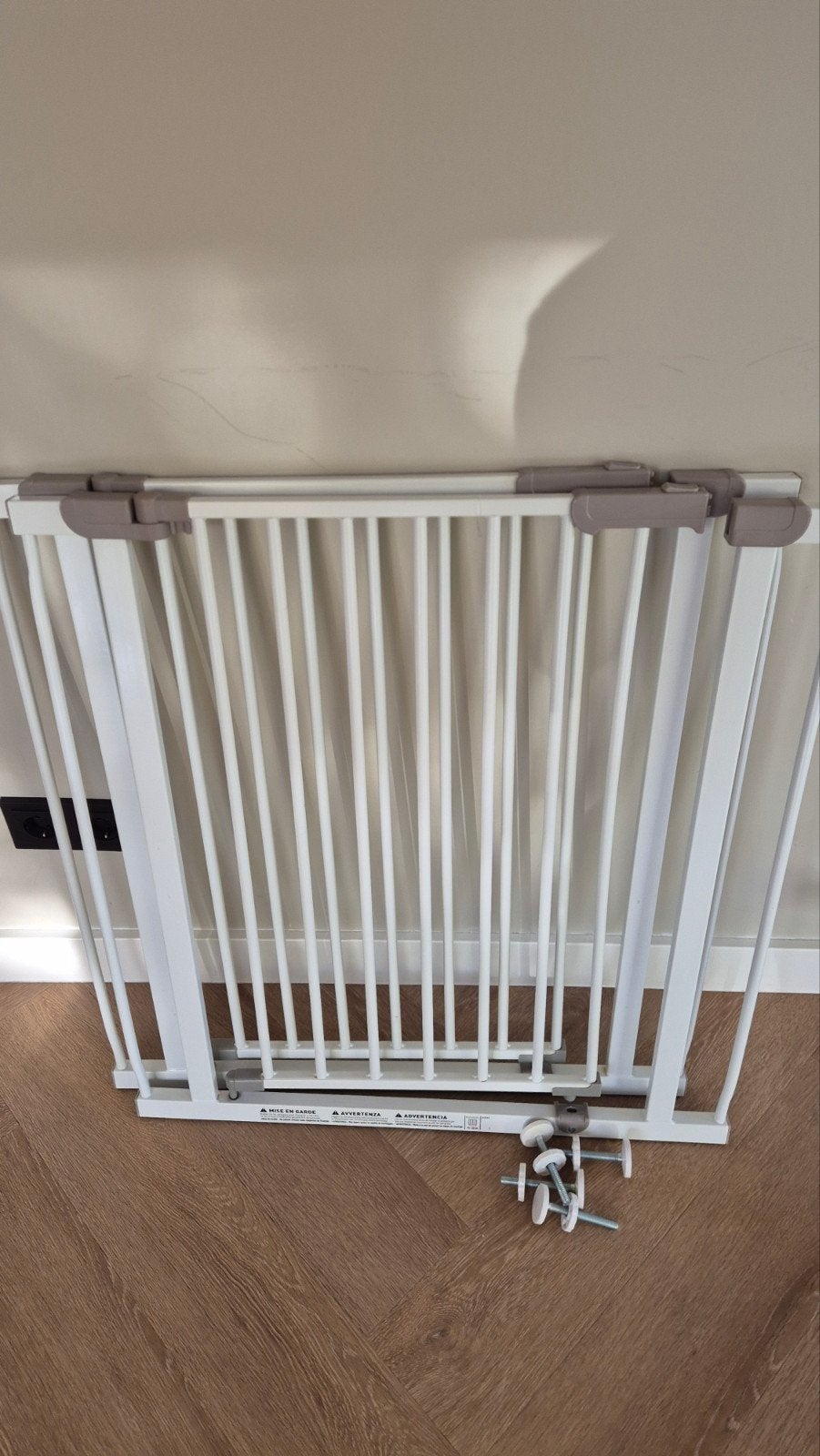 2 x Wit metalen klemhekje voor kinderen, Ophalen, Gebruikt, Klemhekje, Metaal of IJzer