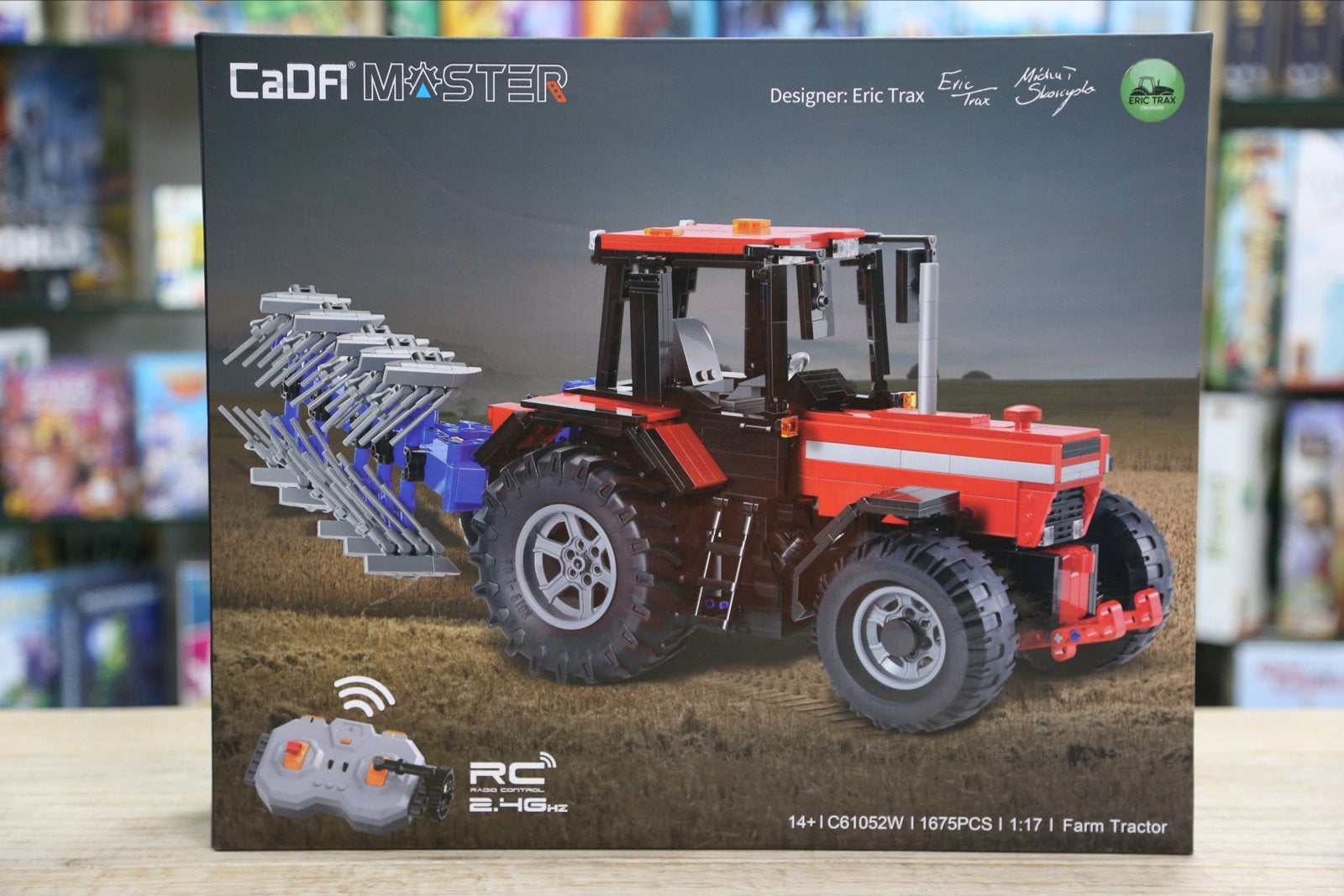 CaDA Master Tractor C61052W RC Bouwset Nieuw Ongeopend, Ophalen of Verzenden, Nieuw, Overige merken
