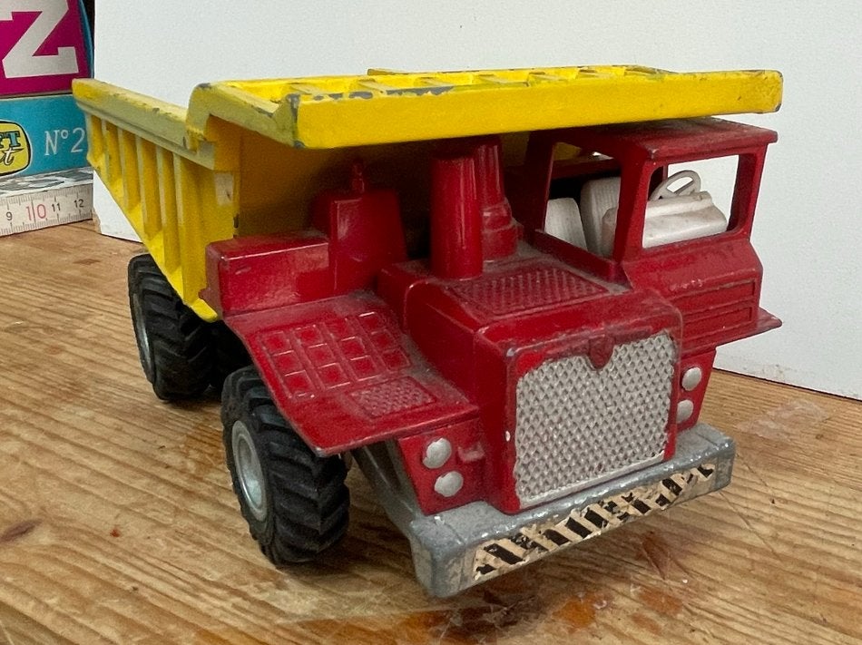Dinky Toys Aveling-Barford Centaur kiepwagen, Ophalen of Verzenden, Gebruikt