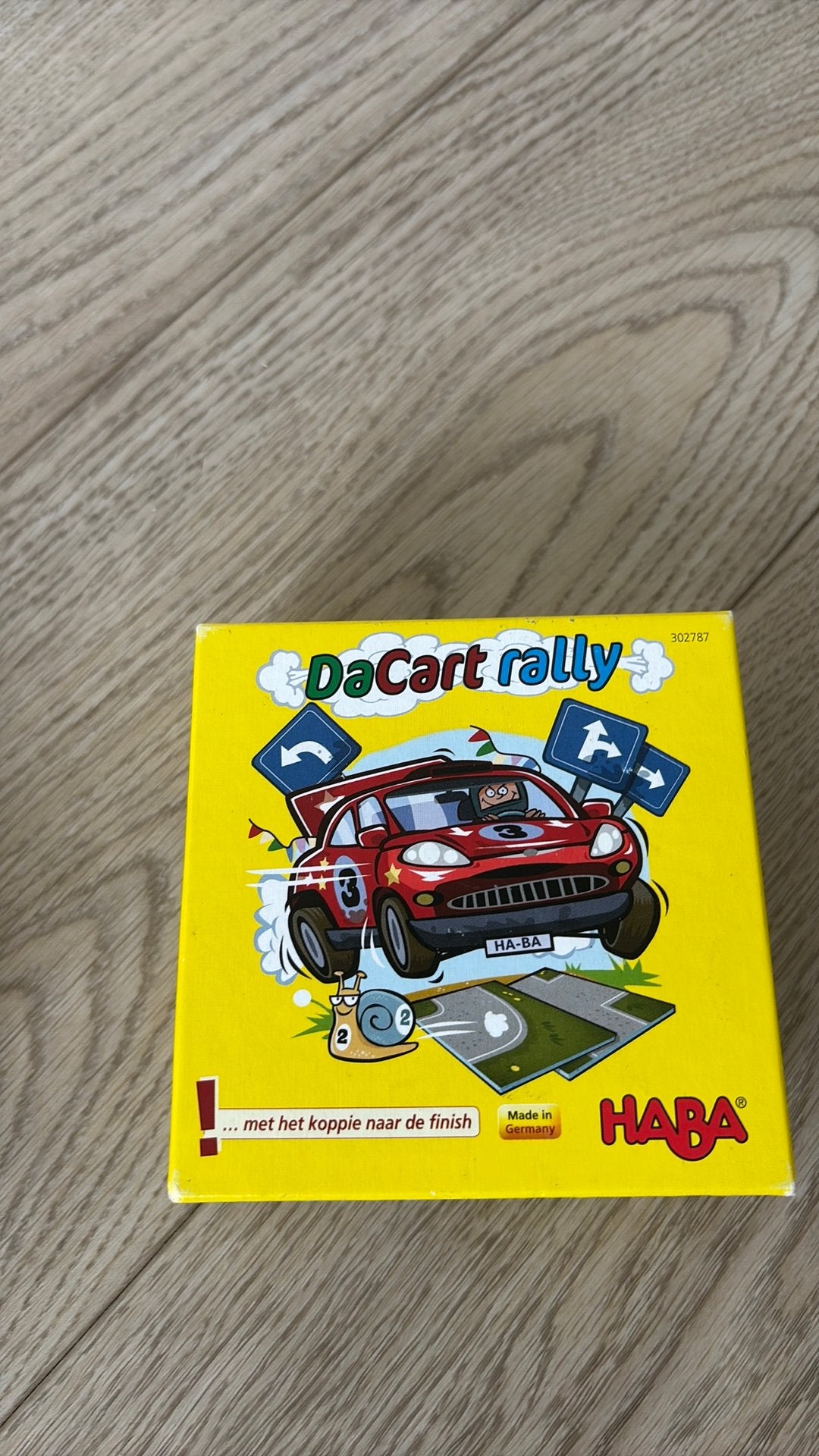 Da cart rally spelletje, Ophalen, Zo goed als nieuw