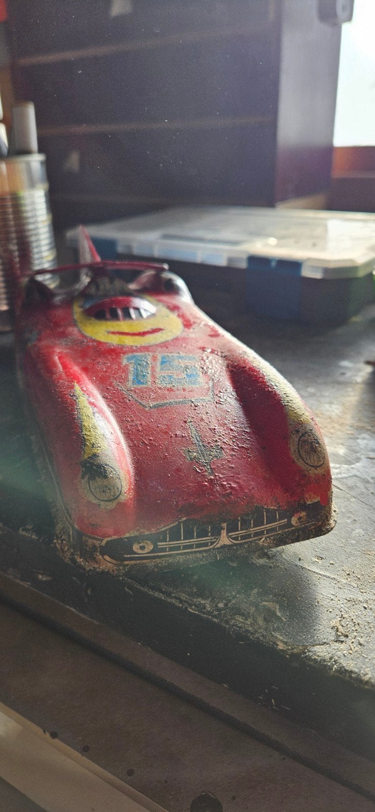blikken frictie auto, Ophalen of Verzenden
