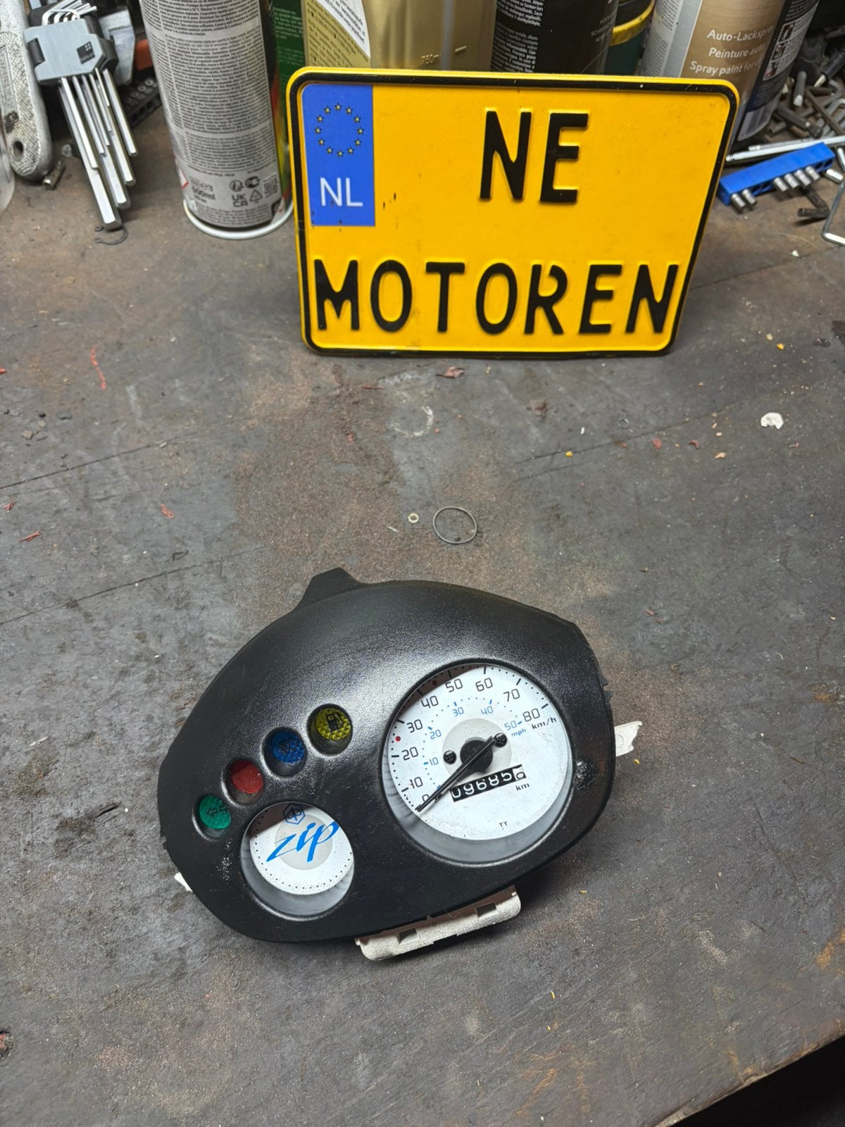 Zip teller, Ophalen of Verzenden, Zo goed als nieuw, Overige typen, Piaggio