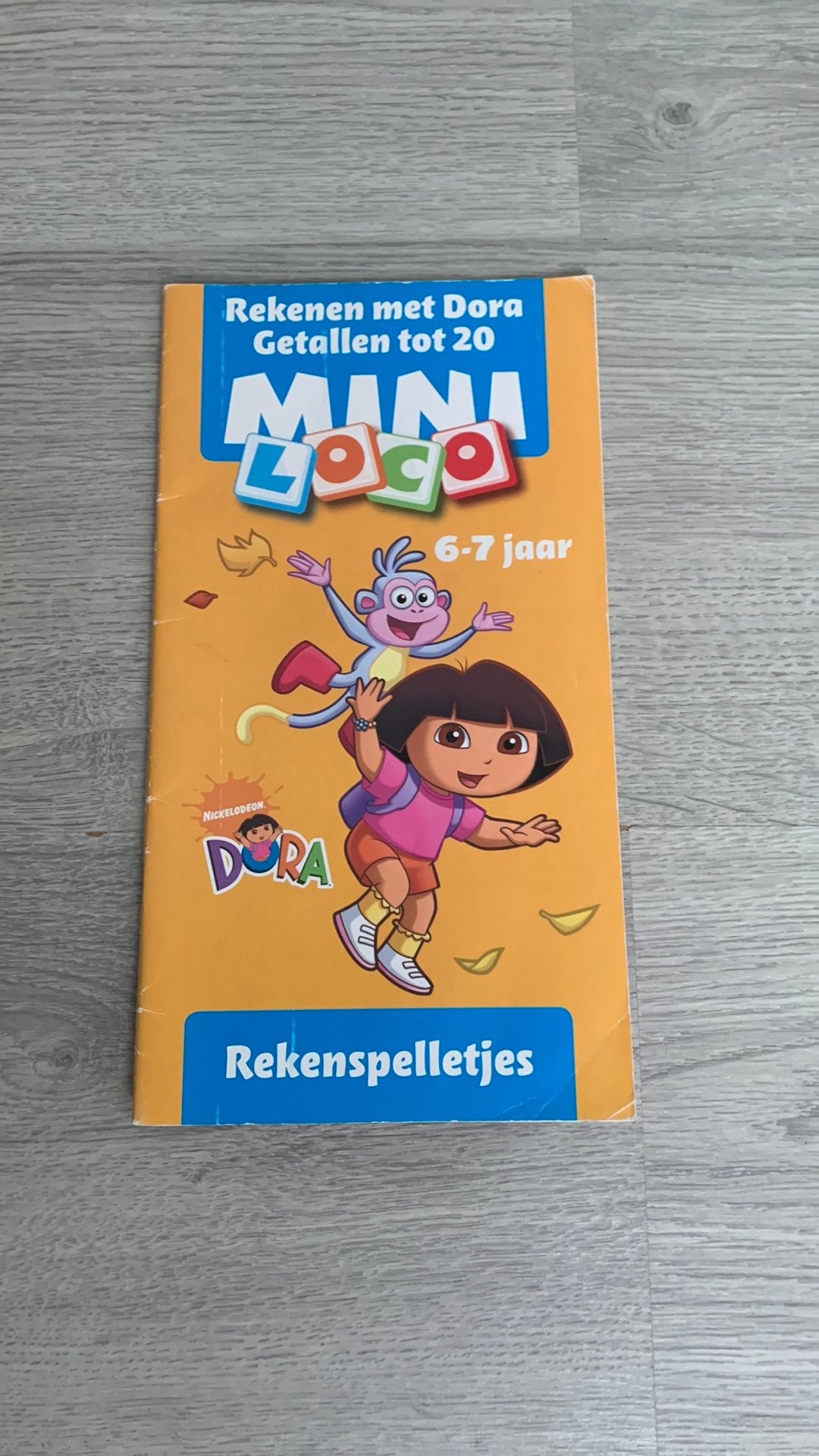 Mini loco boekje Rekenen met Dora 6 - 7 jaar, Ophalen of Verzenden, Gebruikt, Puzzelen