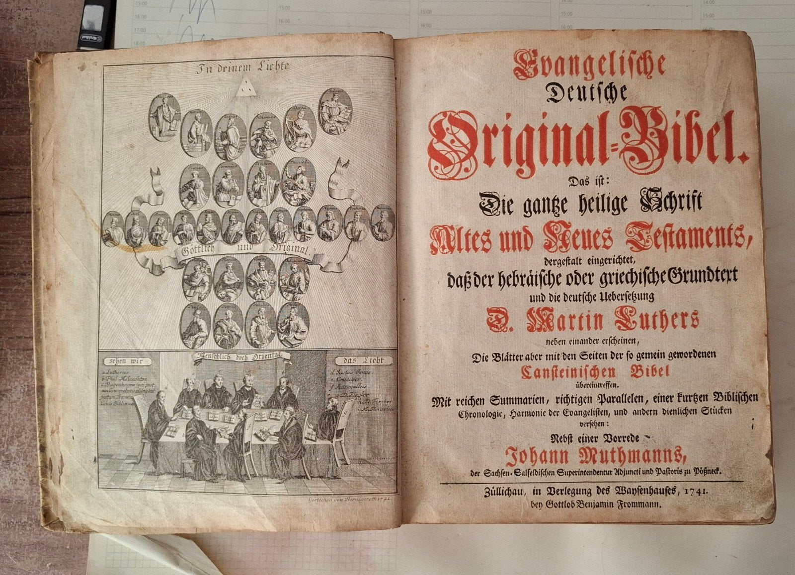 duitse bijbel, Verzenden