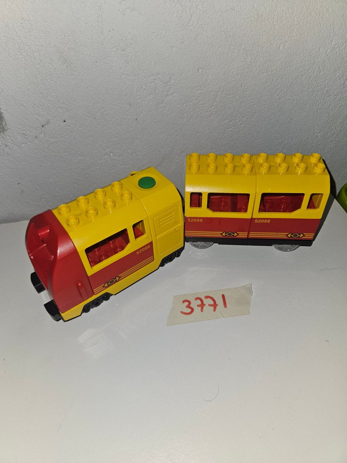 Duplo 3771 elektrische trein, Ophalen of Verzenden, Zo goed als nieuw, Duplo