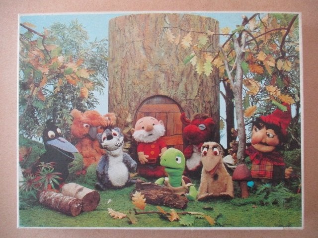 adv11117 paulus de boskabouter puzzle 1, Ophalen, Overige figuren, Gebruikt, Boek of Spel