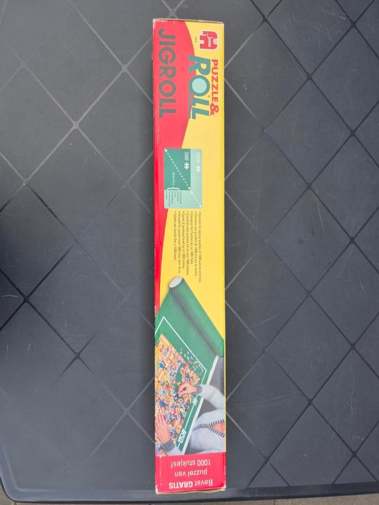 Jigroll Puzzelmat voor legpuzzels tot 1000 stukjes, Ophalen of Verzenden, 500 t/m 1500 stukjes, Gebruikt, Overige typen