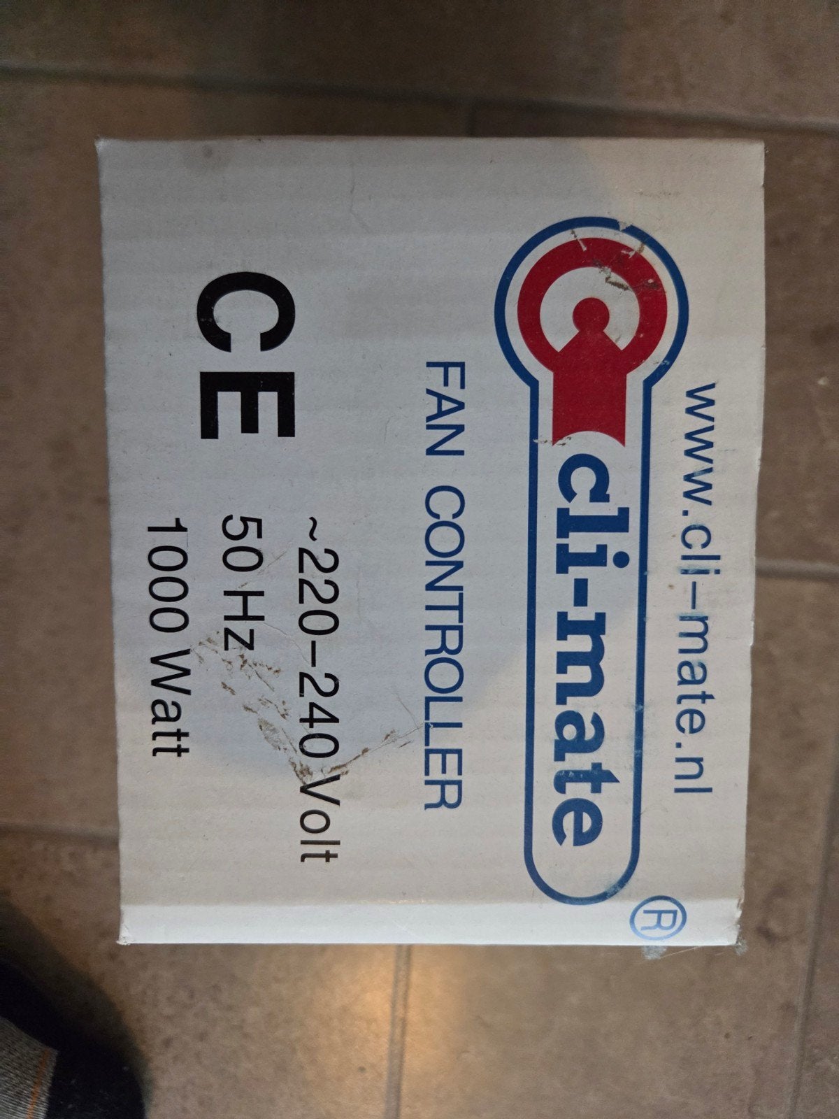Cli-mate Fan Controller 1000 Watt - Ventilatorregelaar, Ophalen of Verzenden, Nieuw, Overige