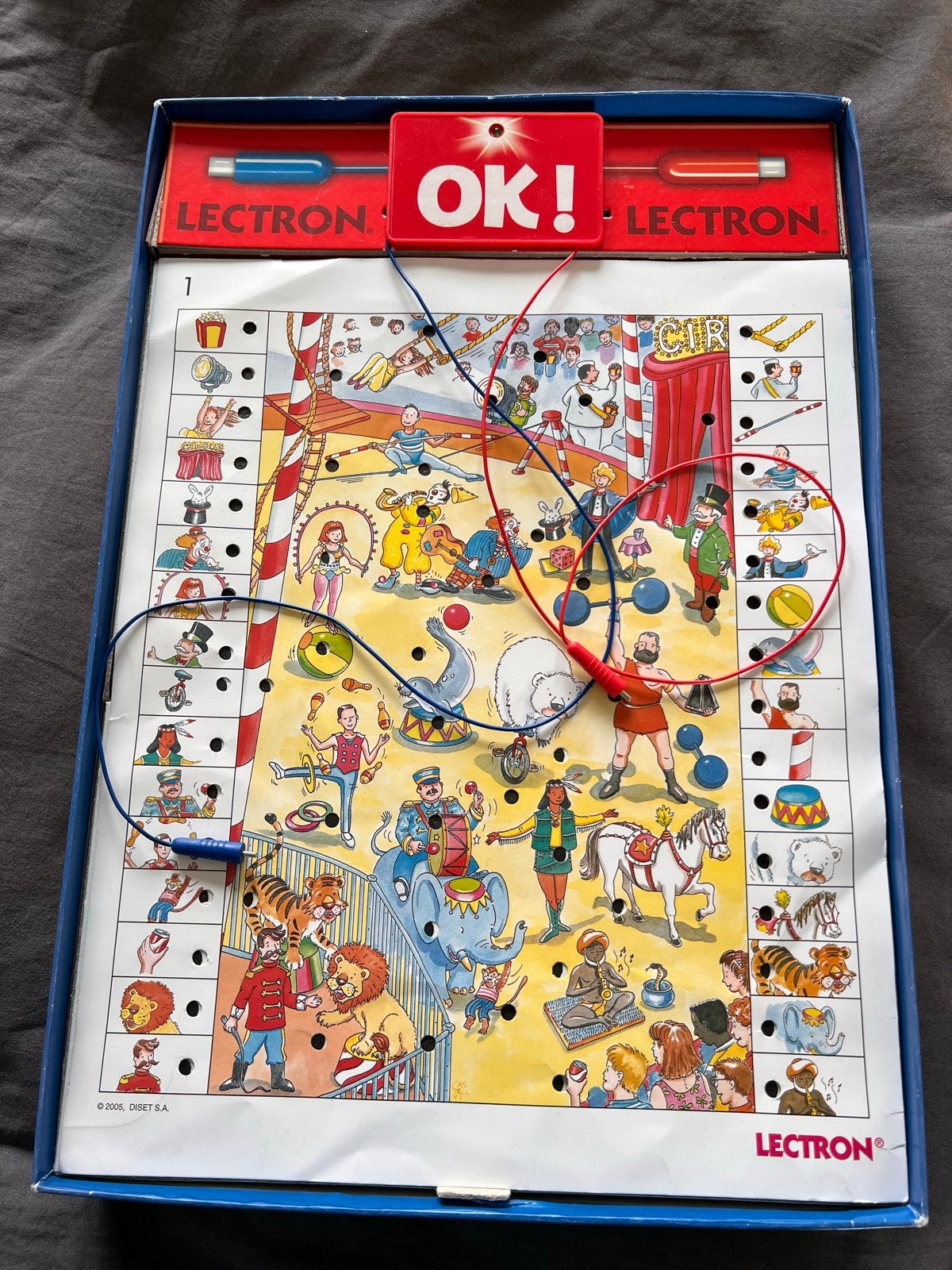 Lectron Junior OK! Educatief Spel (4-7 jaar), Een of twee spelers, Ophalen of Verzenden, Gebruikt, Reisspel