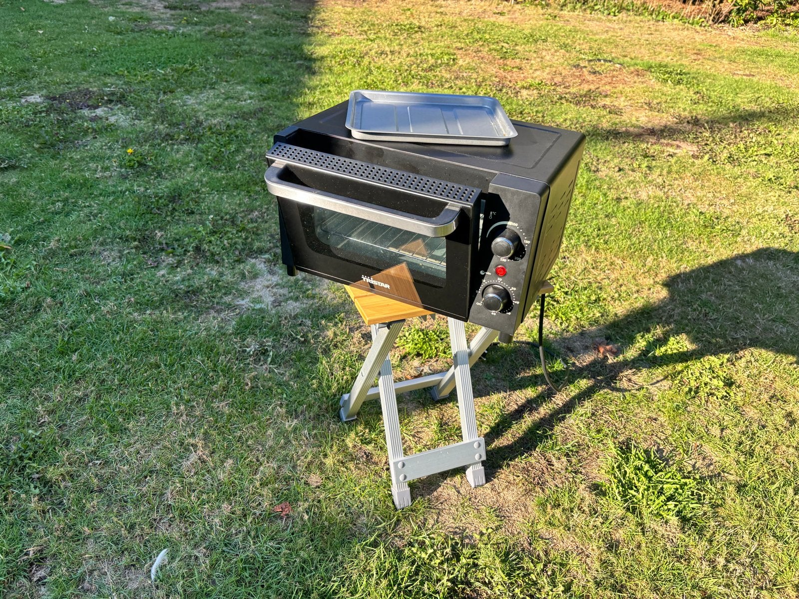 Tristar Campingoven 800W - Compact en Handig, Witgoed en Apparatuur, Minder dan 45 cm, Campingoven, Minder dan 45 cm, Hete lucht