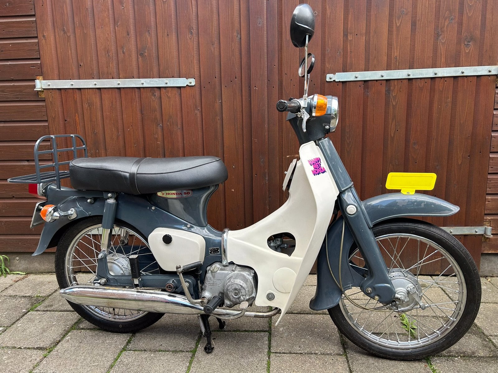 Honda C50 1977 oltimer bromfiets 1977 4 Tact Semi automaat, Maximaal 45 km/u, 49 cc, 3 versnellingen, Ophalen