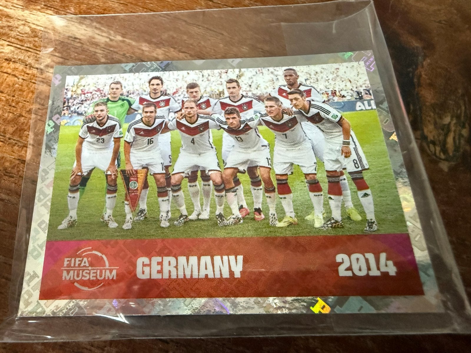 FIFA World Cup 2014 Duitsland team sticker Panini, Ophalen of Verzenden, Nieuw, Plaatje