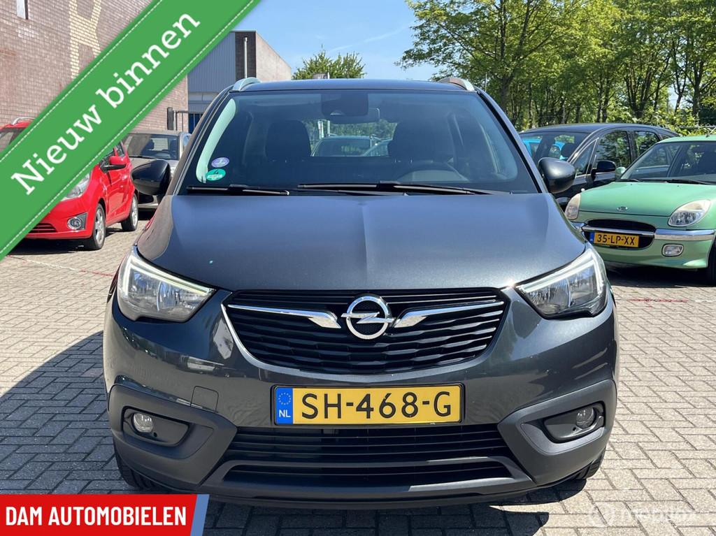 Opel Crossland X 1.2 1e eig. 141.672 KM BJ 2018 Dealer onder, Auto's, Voorwielaandrijving, 1063 kg, Gebruikt, Euro 6