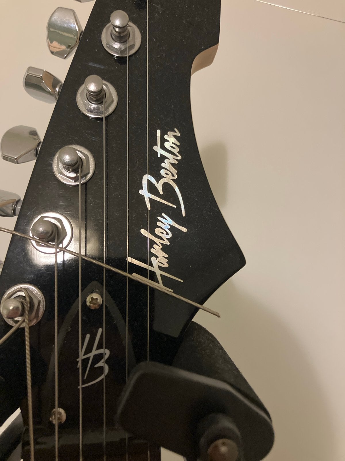 Foto 5 van Elektrische gitaar zwart