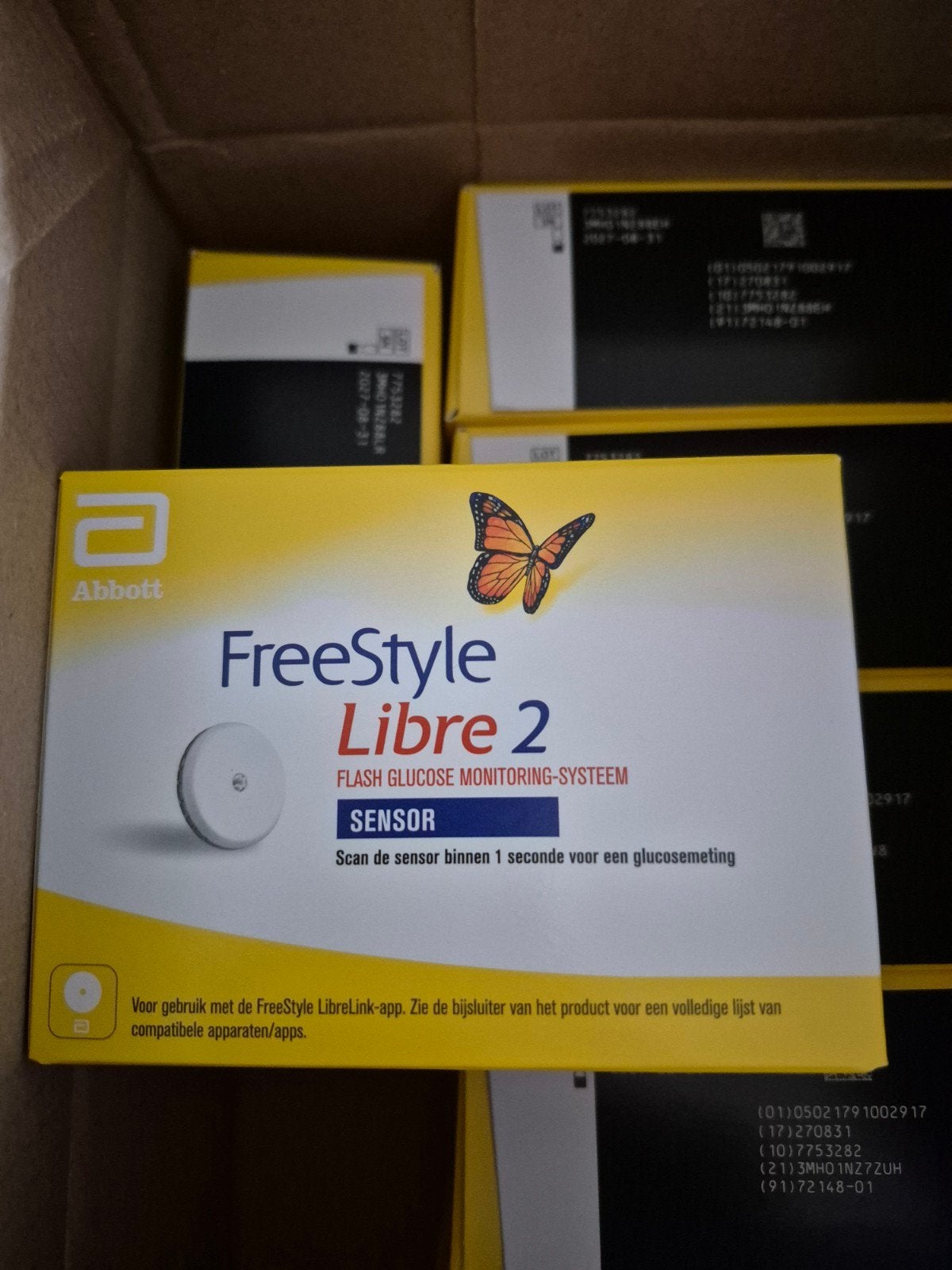 Abbott FreeStyle Libre 2 Sensor - Nieuw 7 stuks, Diversen, Ophalen of Verzenden, Nieuw