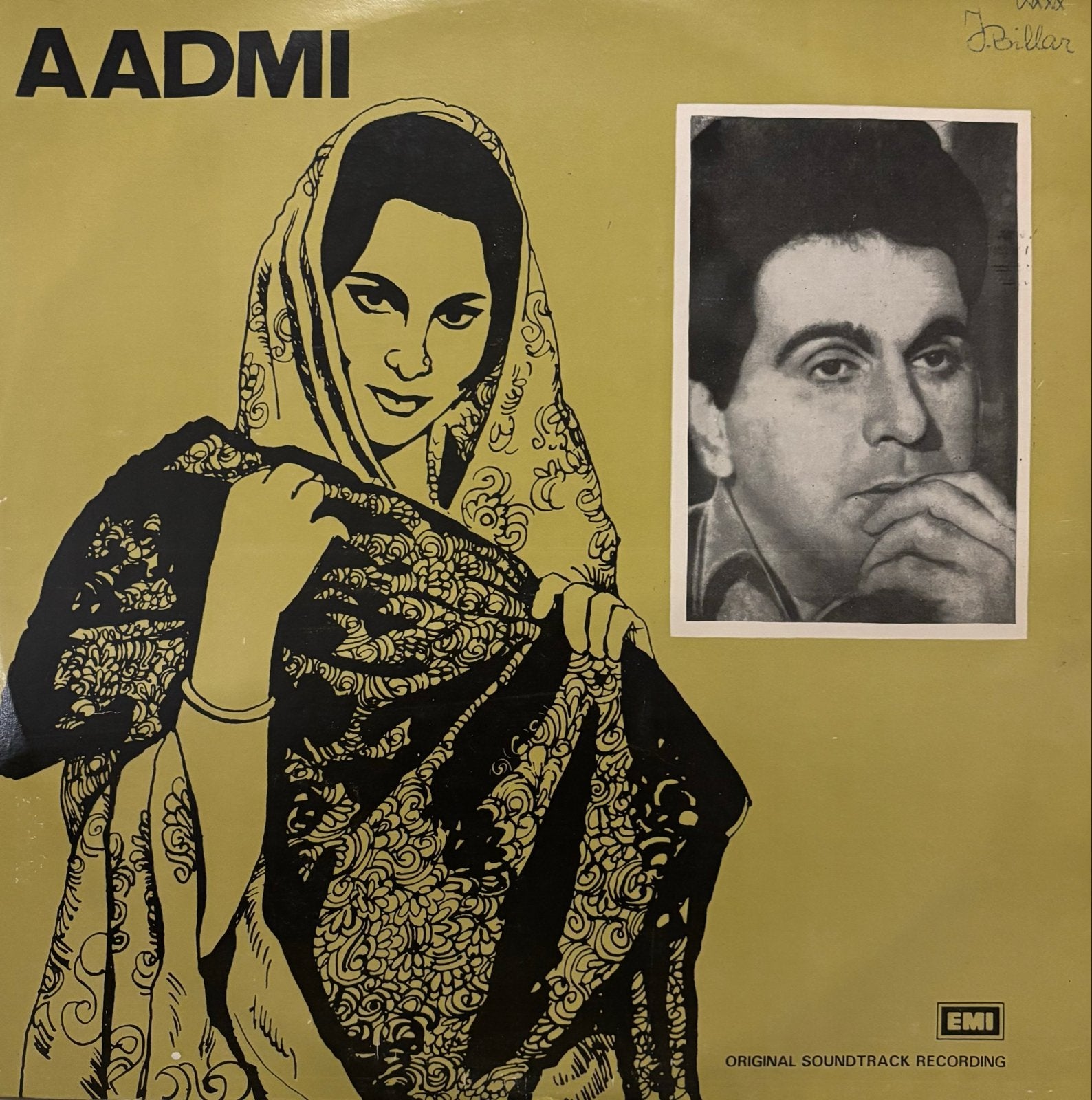 Aadmi - Originele Soundtrack LP (Bollywood, Indiaas), Cd's en Dvd's, LP, Gebruikt, Verzenden, Originele persing