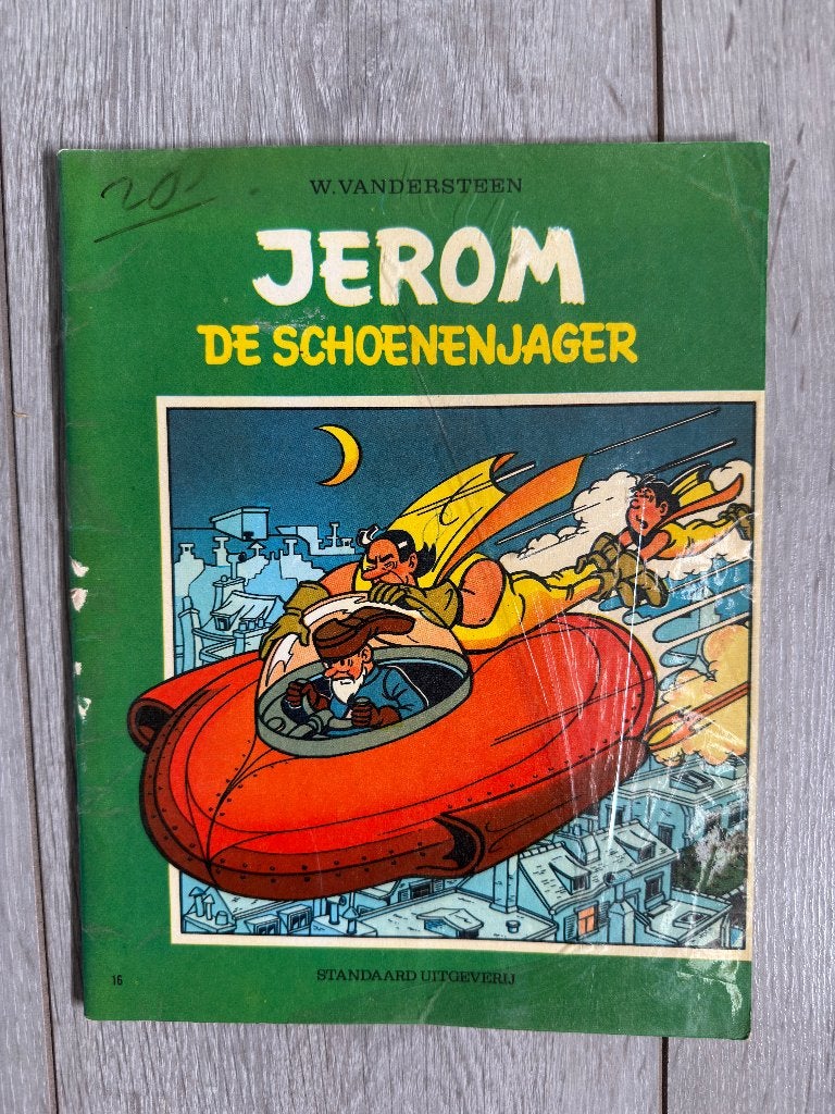 Jerom - De schoenenjager, Eén stripboek, Ophalen of Verzenden, Gelezen