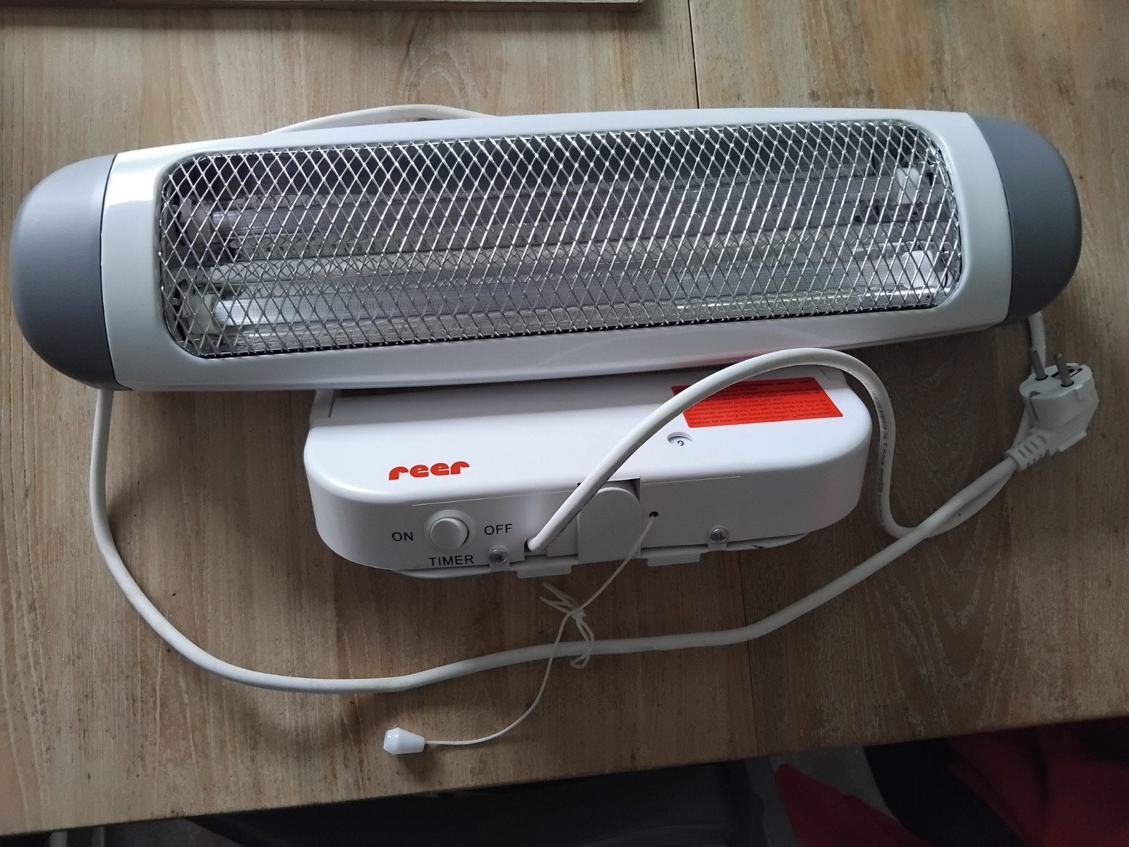 Reer Warmtelamp, verwarming voor verschonen of badkamer, Ophalen of Verzenden, Zo goed als nieuw