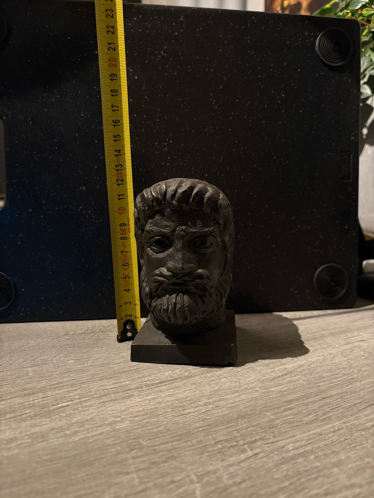 Zwarte Buste van Zeus - TRANDATE, Ophalen, Minder dan 20 cm, Buste, Overige materialen