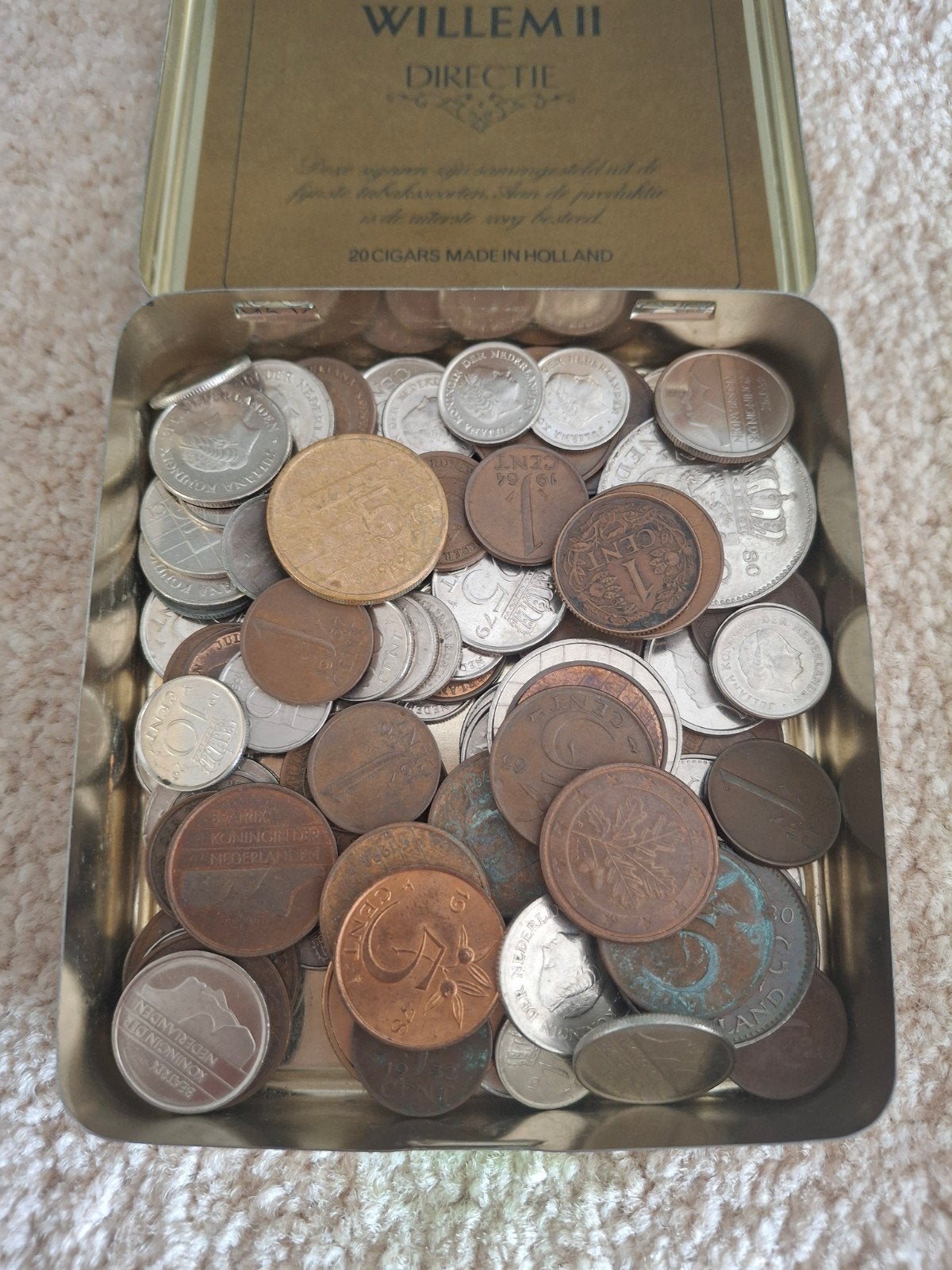 Diverse collectie Nederlandse munten, Ophalen, Koningin Wilhelmina, Overige waardes, Setje