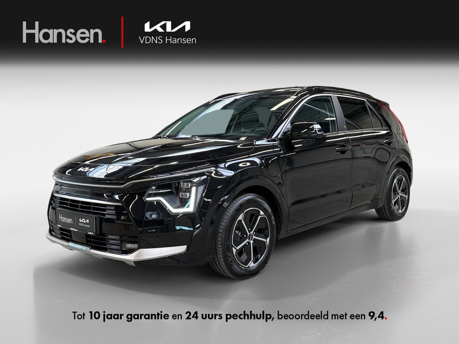Kia Niro 1.6 GDi PHEV ExecutiveLine I Schuifdak I Leder I Me, Gebruikt, Zwart, Bedrijf, SUV of Terreinwagen
