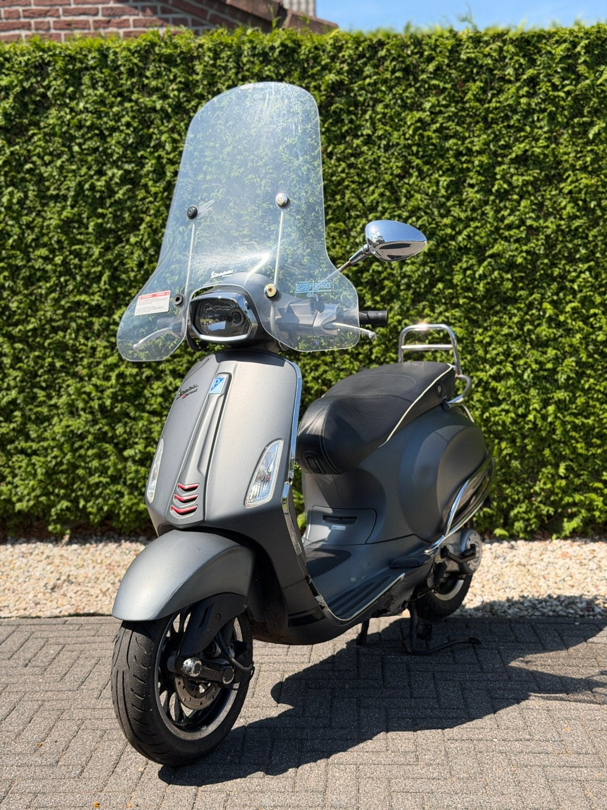 Vespa sprint mat grijs, Ophalen of Verzenden