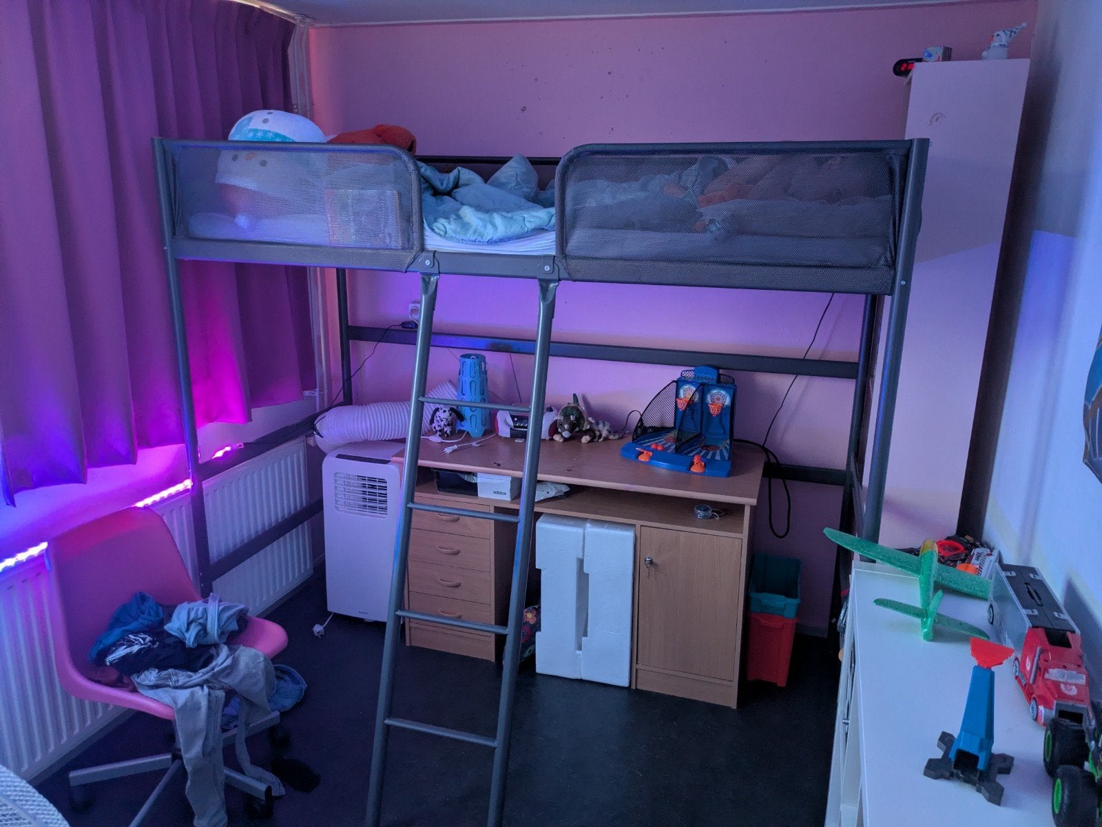 Hoogslaper Ikea Tuffing, Ophalen, 85 tot 100 cm, Gebruikt, Hoogslaper of Stapelbed