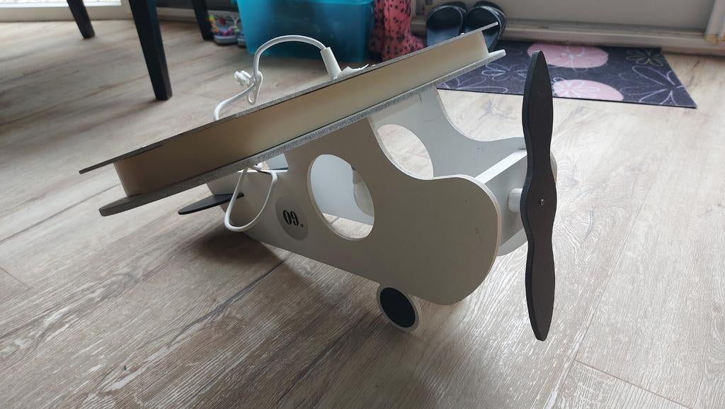 Lamp vliegtuig (kinderkamer), Ophalen of Verzenden, Metaal of Aluminium